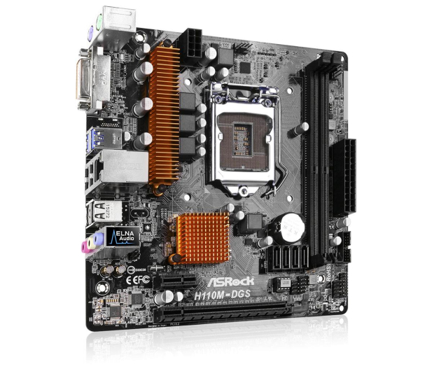 ASRock H110M-DGS (PCI-E DDR4) - 281089 - zdjęcie 3
